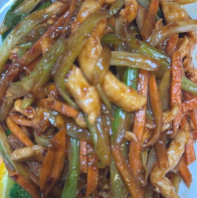 Szechuan Chicken.