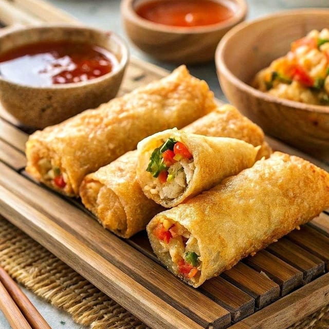 Vegetable Rolls.