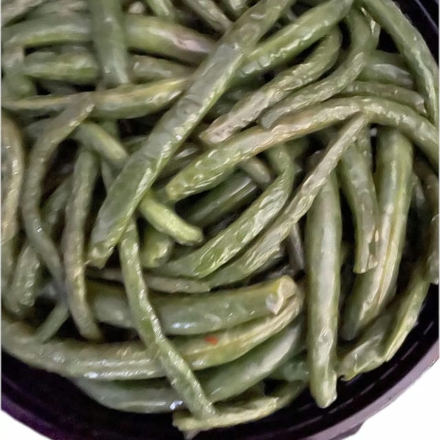 String Beans Szechuan Style.