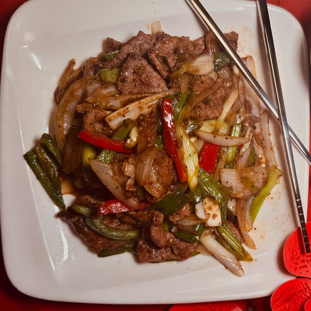 Mongolian Beef.