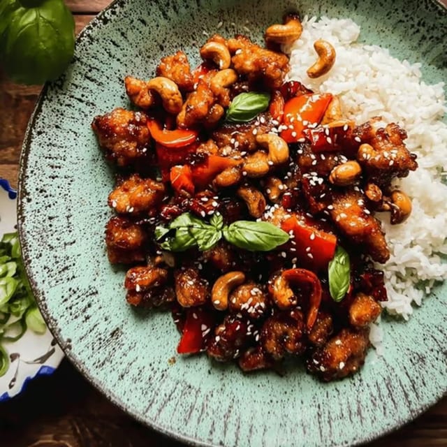 Basil Chicken.
