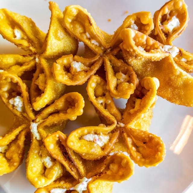 Crab Rangoon.