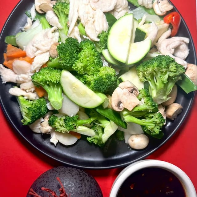 Moo Goo Gai Pan.